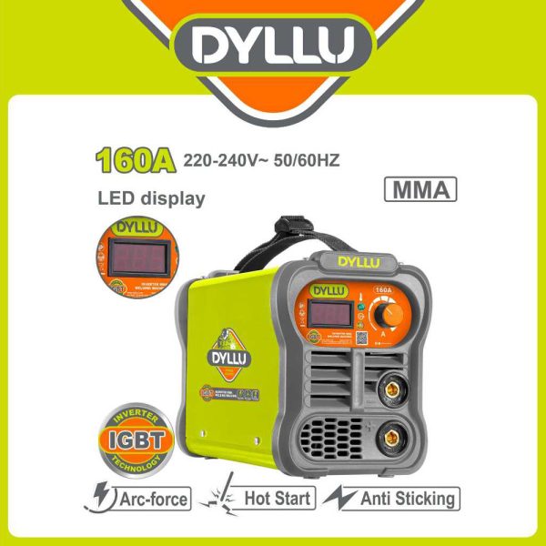 دستگاه جوش ۱۶۰ آمپر دایلو مدل DTWD11601 | ابزار حرفه‌ای و باکیفیت